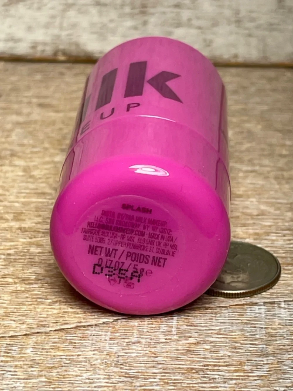 MILK Makeup Cooling Water Jelly Tint/ Gel in SPLASH (BERRY PLUM) 0.17 oz/5g New